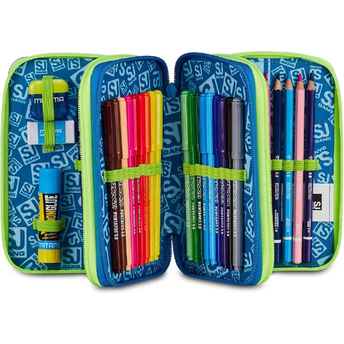 SEVEN Sj Astuccio 3 Zip Soft Pouch Boy - 30C202612899