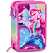 SEVEN Sj Astuccio 3 Zip Soft Pouch Girl - 30C2026153D9