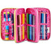 SEVEN Sj Astuccio 3 Zip Joyful Pins Girl - 30C202622382