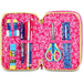 SEVEN Sj Astuccio 3 Zip Joyful Pins Girl - 30C202622382