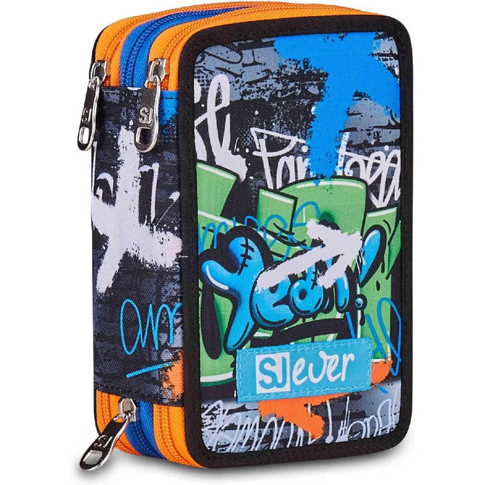 SEVEN Sj Everast Astuccio 3 Zip High Flames - 30C202626899