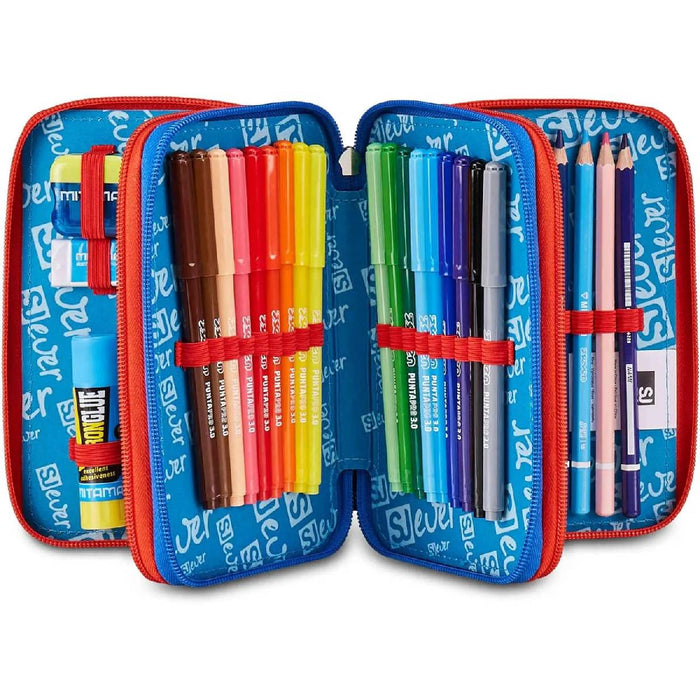 SEVEN Sj Everast Astuccio 3 Zip Fluid Game - 30C202627535