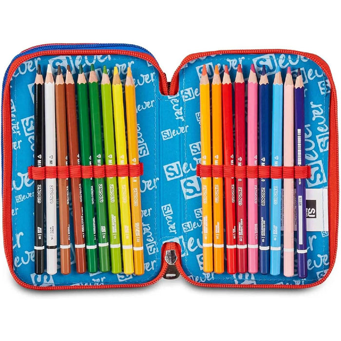 SEVEN Sj Everast Astuccio 3 Zip Fluid Game - 30C202627535