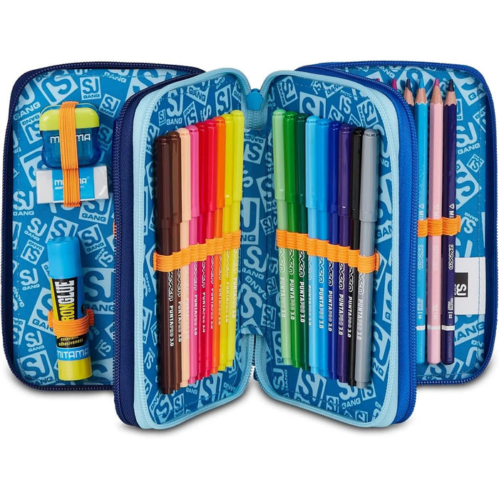 SEVEN Sj Astuccio 3 Zip Space Led Boy