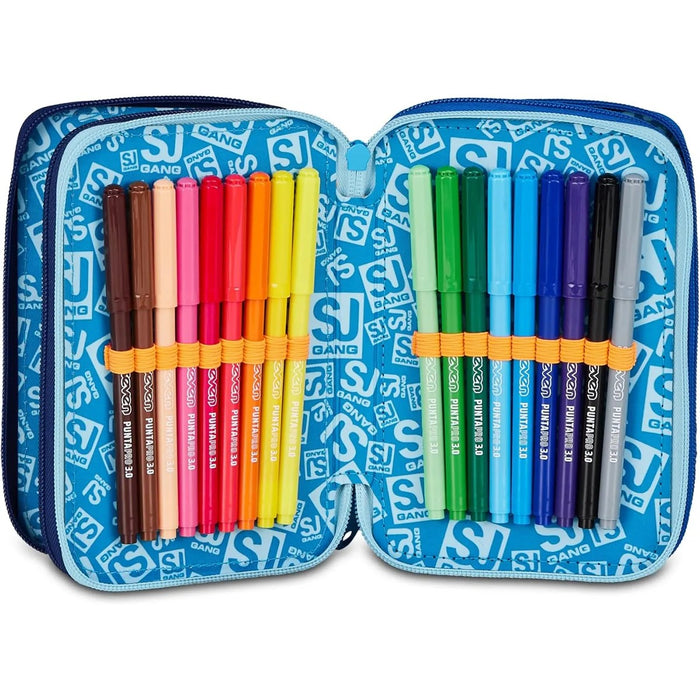 SEVEN Sj Astuccio 3 Zip Space Led Boy