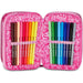 SEVEN Sj Astuccio 3 Zip Heart Buddy Girl