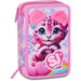 SEVEN Sj Astuccio 3 Zip Heart Buddy Girl