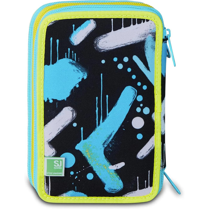 SEVEN Sj Astuccio 3 Zip Metal Dragon Boy