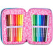 SEVEN Sj Astuccio 3 Zip Glow Led Unicorn Girl