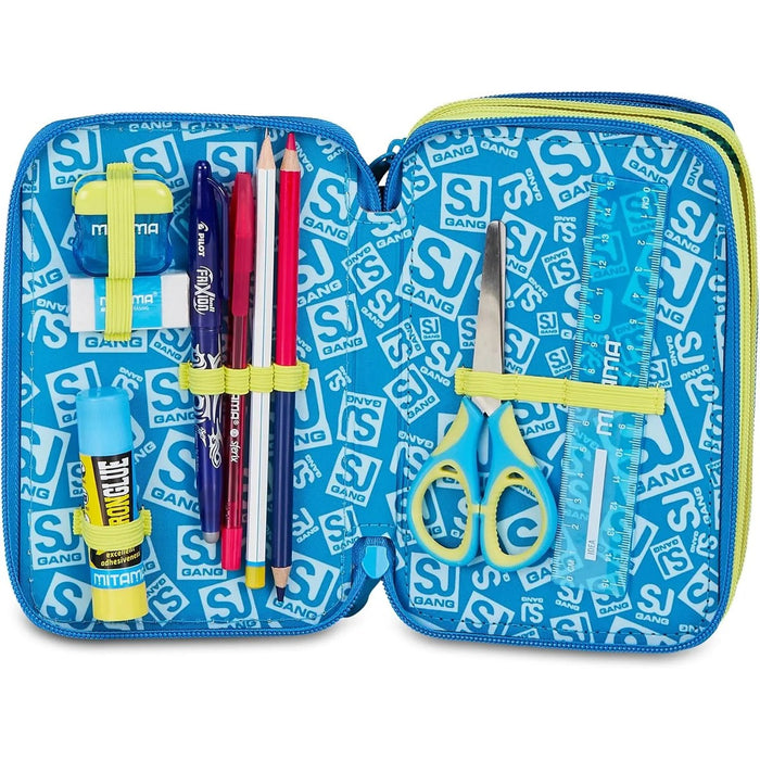 SEVEN Sj Astuccio 3 Zip Glace Panther Boy
