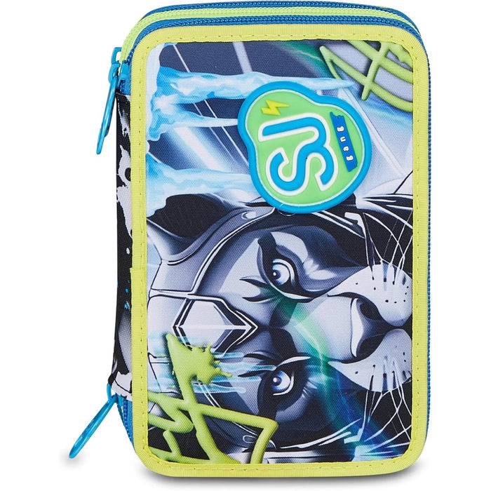 SEVEN Sj Astuccio 3 Zip Glace Panther Boy