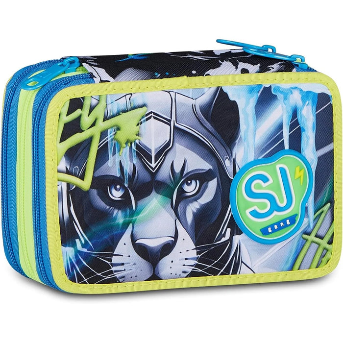 SEVEN Sj Astuccio 3 Zip Glace Panther Boy