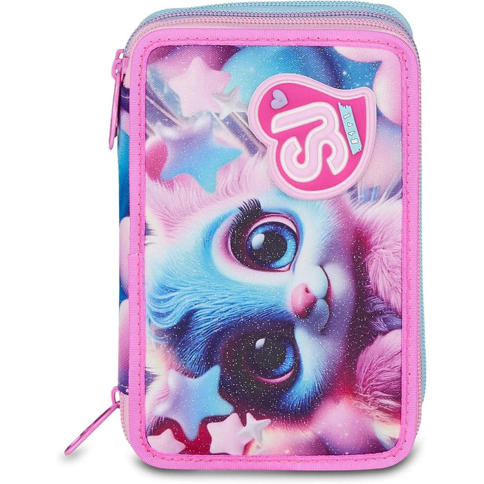 SEVEN Sj Astuccio 3 Zip Magical Fantasy Girl