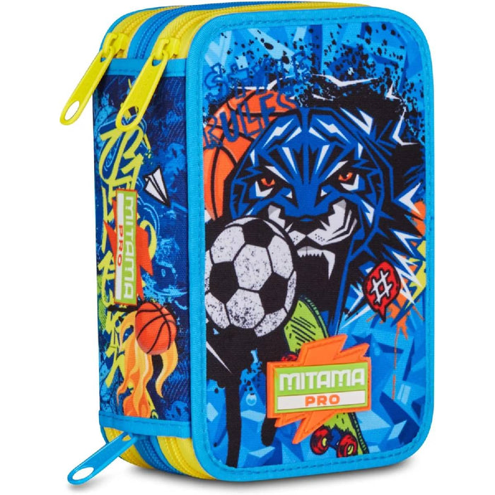 MITAMA Astuccio 3 Zip Pro Tigerplay - 65630000