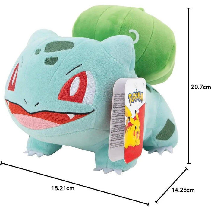 STELLA GLOBAL Pokemon Peluche Bulbasaur 20 Cm Con Gancio - PKW3083