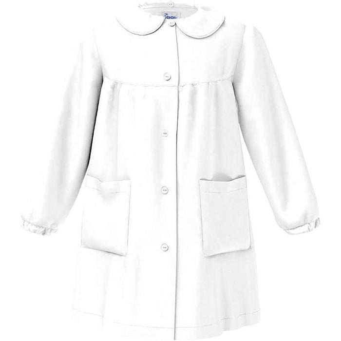 SIGGI 6 Anni Grembiule Bianco - GR2888-BC-6