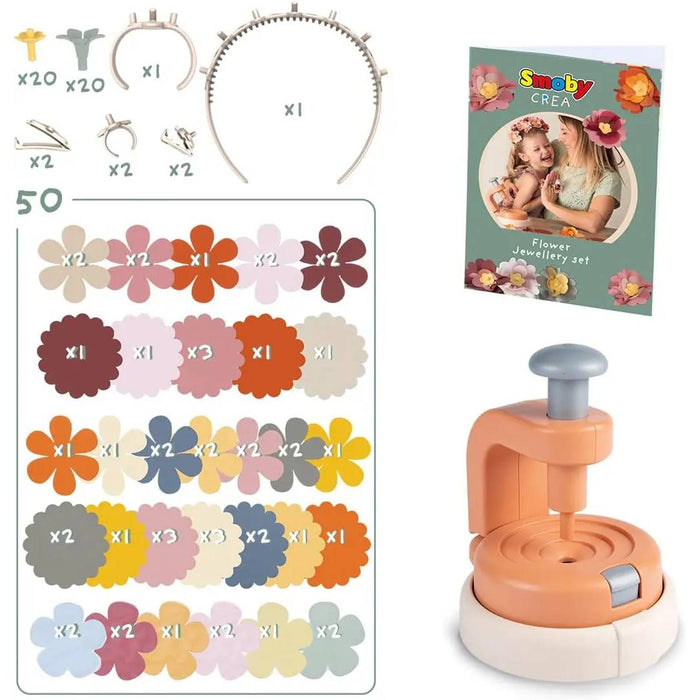 SMOBY Crea Set Gioielli Floreali - 7600350416