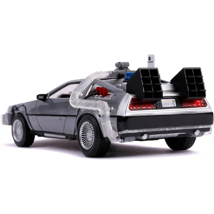 JADA Time Machine Ritorno Al Futuro 1:24 Con Luci - 9331468314R00