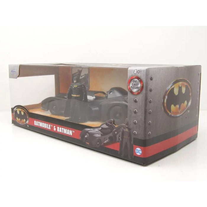 JADA Batman Batmobile 1989 1:24 Con Personaggio - 9398260314R00