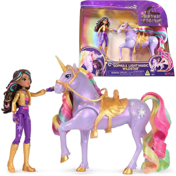 SPIN MASTER Unicorn Academy Sophia E Light Magic Wildstar - 6067325