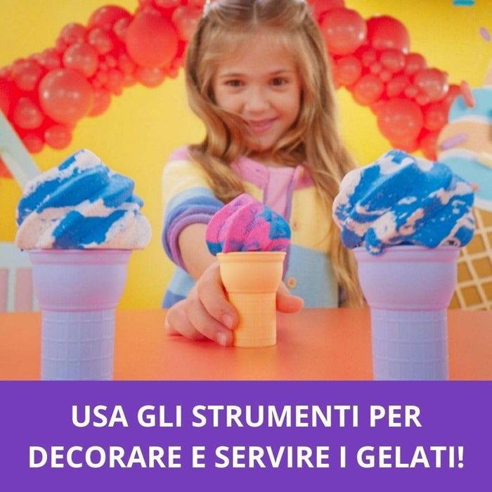 SPIN MASTER Kinetic Gelateria Colorata 396Gr - 6068385