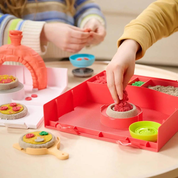 SPIN MASTER Kinetic Sand Squish Pizza Set - 6072551