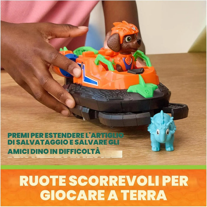 SPIN MASTER Paw Patrol Dino Movie Veicolo Zuma