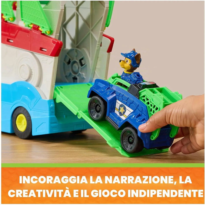 SPIN MASTER Paw Patrol Dino Movie Patroller Trasformabile