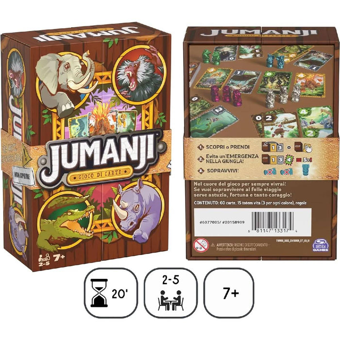 SPIN MASTER Jumanji Card Game - 6077005