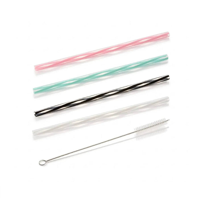 TESCOMA Cannucce Riutilizzabili My Drink 12 Pz Con Spazzolina Per La Pulizia - 308863