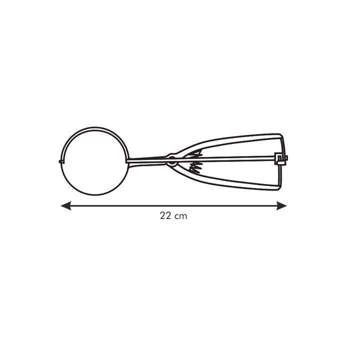 TESCOMA Porzionatore Meccanico Per Gelato Ø 5 Cm - 420214