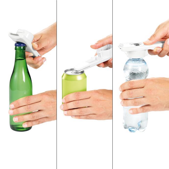 TESCOMA Apribarattoli Multifunzionale, 6 In 1 - 420237