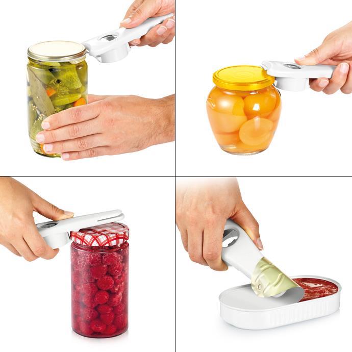 TESCOMA Apribarattoli Multifunzionale, 6 In 1 - 420237