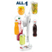 TESCOMA Apribarattoli Multifunzionale, 6 In 1 - 420237