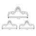 TESCOMA Clip Per Sacchetti 7/11 Cm - 2+1 Pz - 420762
