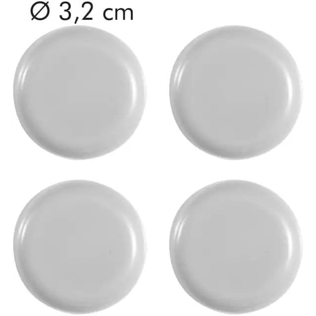 TESCOMA Scivoli Per Mobili 4 Pz Piccoli Presto - 420860