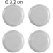 TESCOMA Scivoli Per Mobili 4 Pz Piccoli Presto - 420860