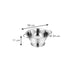 TESCOMA Colapasta Con Base Ø 24 Cm - 428510