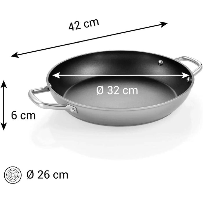 TESCOMA Padella Due Manici Grandchef Cm 32 - 606942