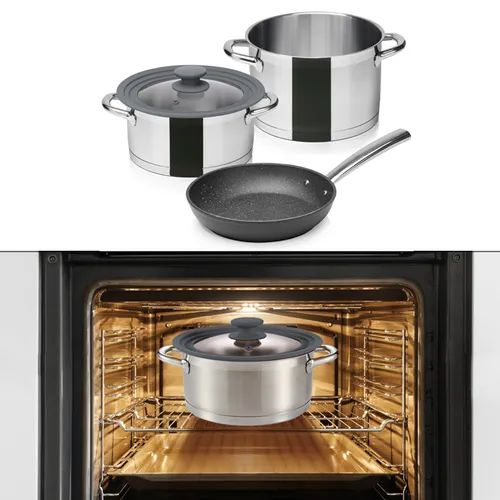 TESCOMA Coperchio D 24 26 28 Cm Grigio Unicover - 619125