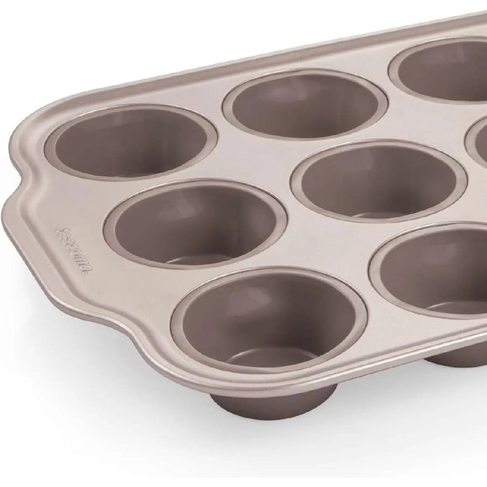 TESCOMA Teglia In Silicone Con Bordo In Metallo 12 Muffin - 623322