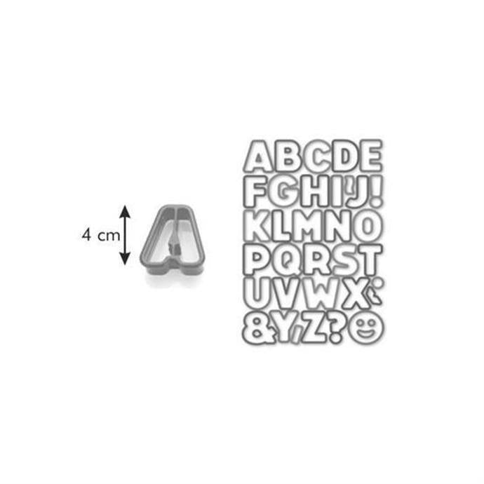 TESCOMA Tagliabiscotti Alfabeto, 34 Pz - 630925
