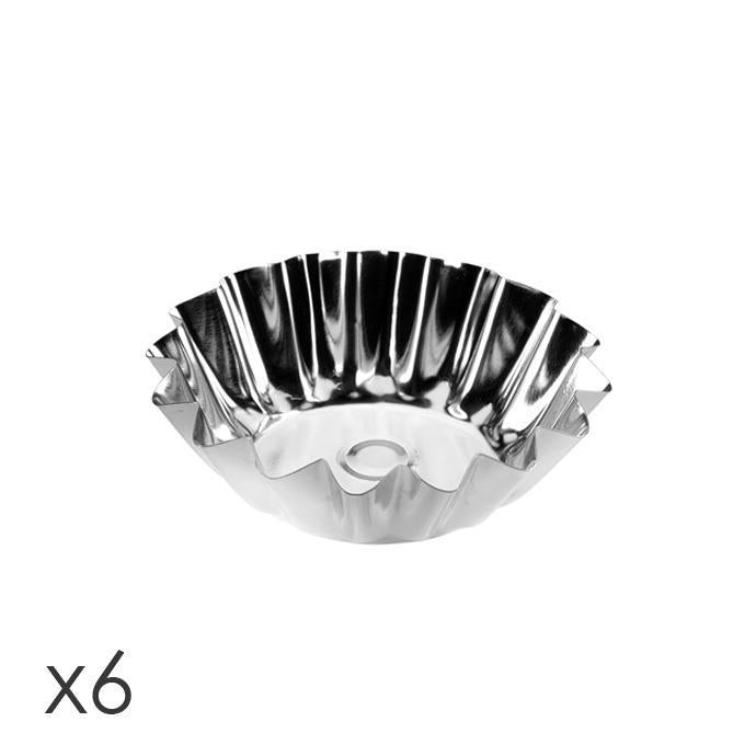 TESCOMA Set 6 Stampi Tondi Per Tartellette Piccole - 631520