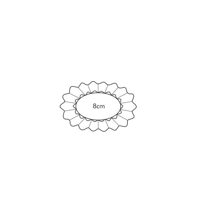 TESCOMA Set 6 Stampi Ovali Per Tartellette Piccole - 631522