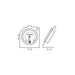 TESCOMA Termometro Forno - 636154