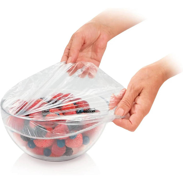 TESCOMA Set 50 Copri Alimenti Con Bordo Elastico Diamentro 22 Cm - 897106