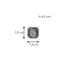 TESCOMA Porta Utensili Da Cassetto 74X74 Mm - 899474