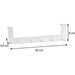 TESCOMA Barra Con Ganci Per Ante 30 Cm - 899514