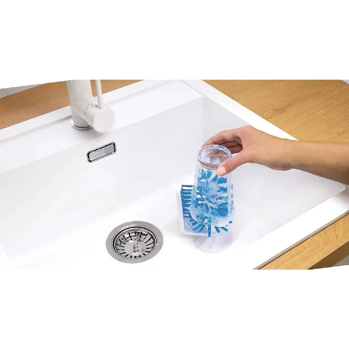 TESCOMA Spazzola Per Pulire I Bicchieri Con Ventosa Clean Kit - 900680
