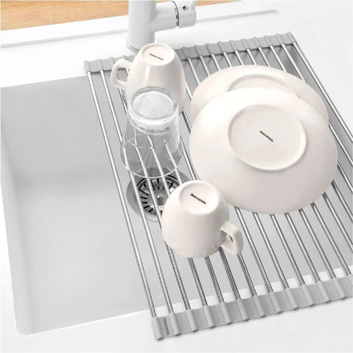 TESCOMA Sgocciolatoio Arrotolabile Da Lavello 46X 34 Cm Puro - 900747